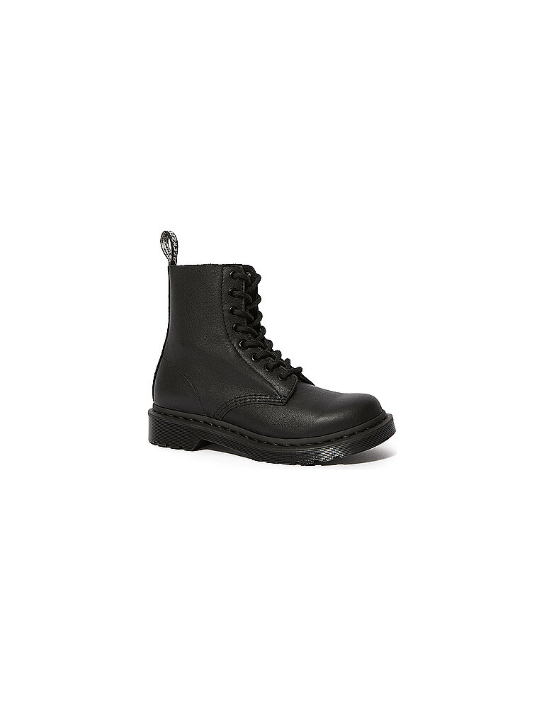 DR MARTENS Boots Dr. Martens 1460 PASCAL MONO BLACK VIRGINIA Noir 36,37,38,39,40,41,42,43 femmes